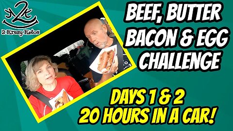 Beef Butter Bacon and Egg Challenge - Day 1 & 2 | Eat as much meat as you want - NO CALORIE COUNTING