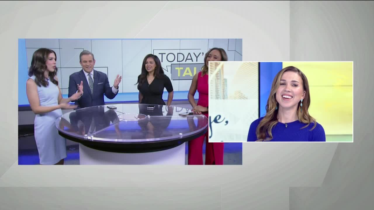 Celebrating Marisa as she leaves TMJ4