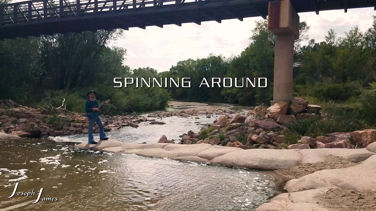 SPINNING AROUND | JOSEPH JAMES | Official Lyric Video | Updated