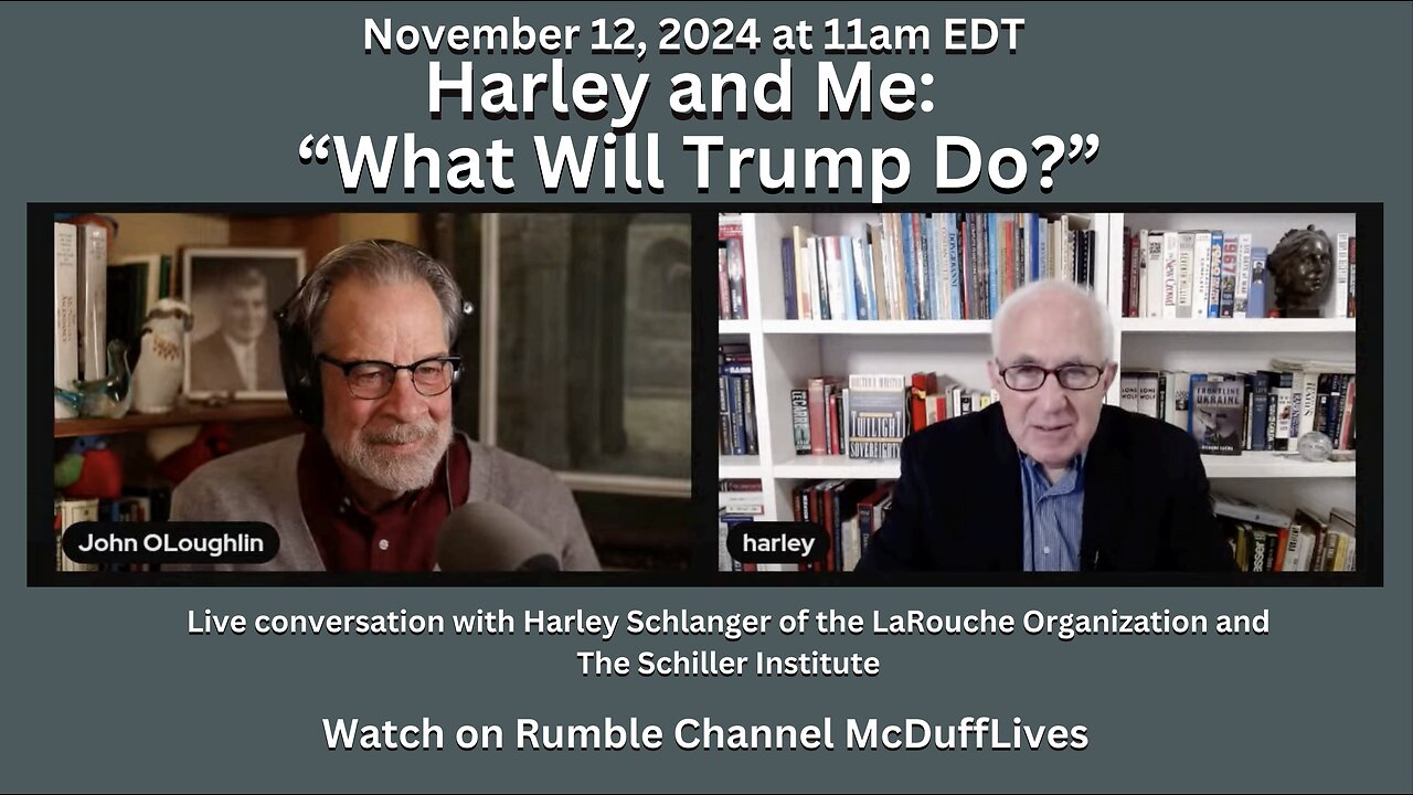 Harley and Me, November 12, 2024: "What Will Trump do?"