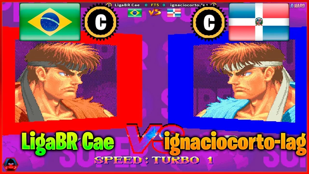 Super Street Fighter II X (LigaBR Cae Vs. ignaciocorto-lag) [Brazil Vs. Dominican Republic]