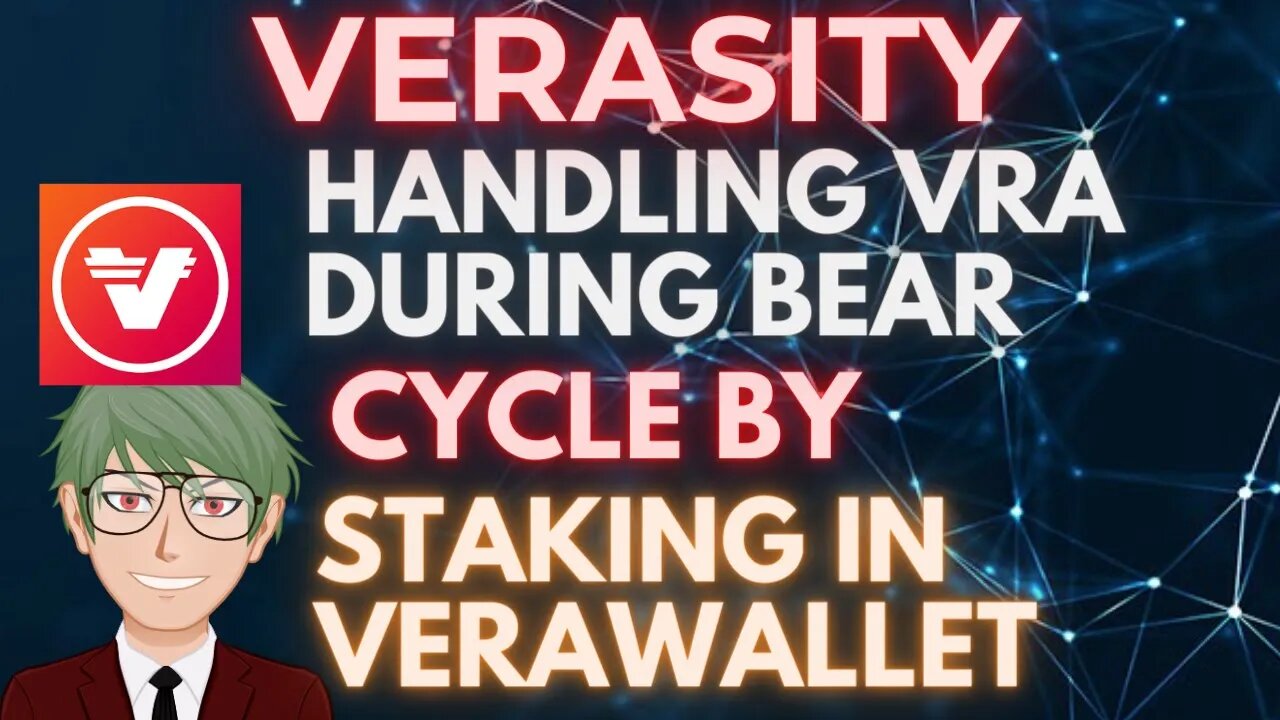 HOW TO STAKE VRA TOKENS DURING BEAR CYCLE #verasity #vra #ethereum #adtech