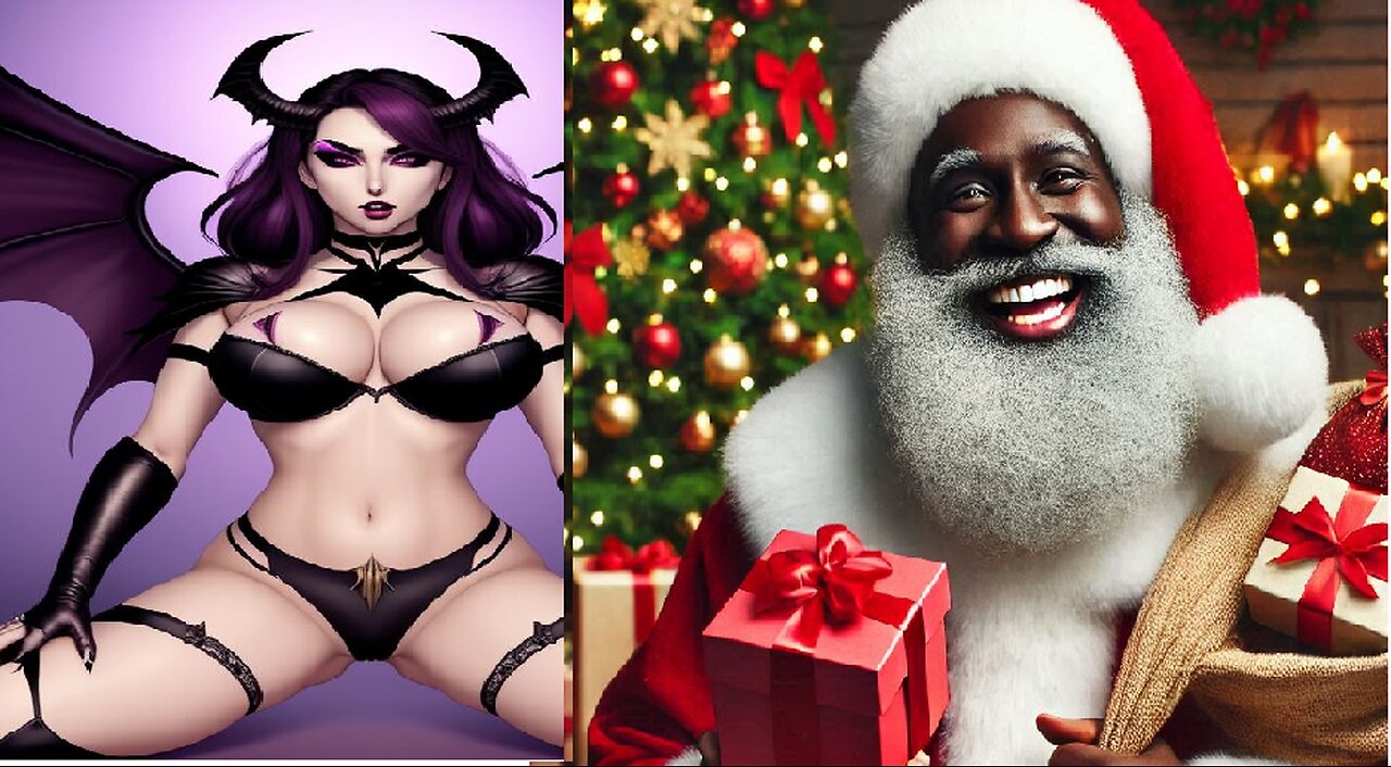 the Evil Succubus, the Black Santa Claus, and the Saturn Energy Vampires