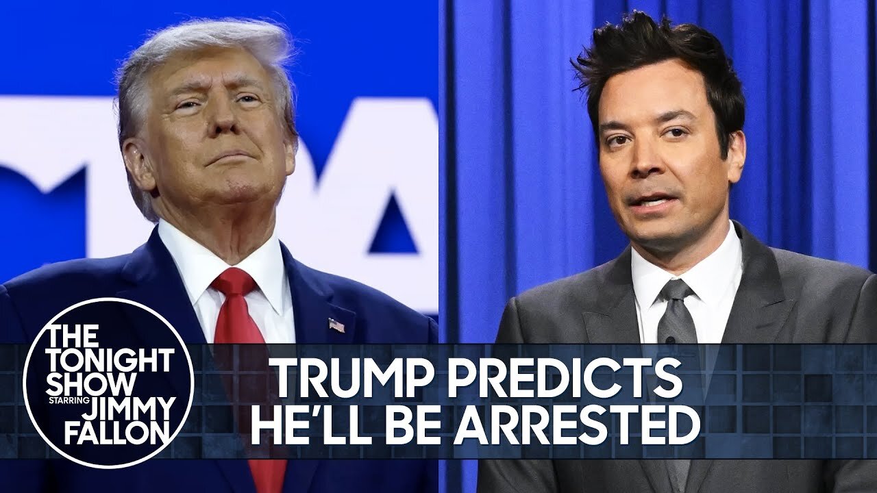 Trump Urges Supporters to "Take Our Nation Back" if He's Arrested | The Tonight Show