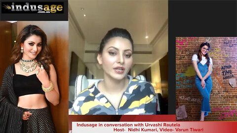 Indusage in conversation with Urvashi Rautela