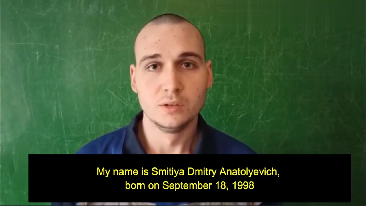 Ukro-Nazi-Azov POW talks about killing a civilian who brought him food