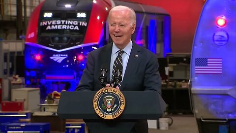 For Second Time Today, Biden Repeats Debunked Lie About Amtrak Congratulating Him For Million Miles