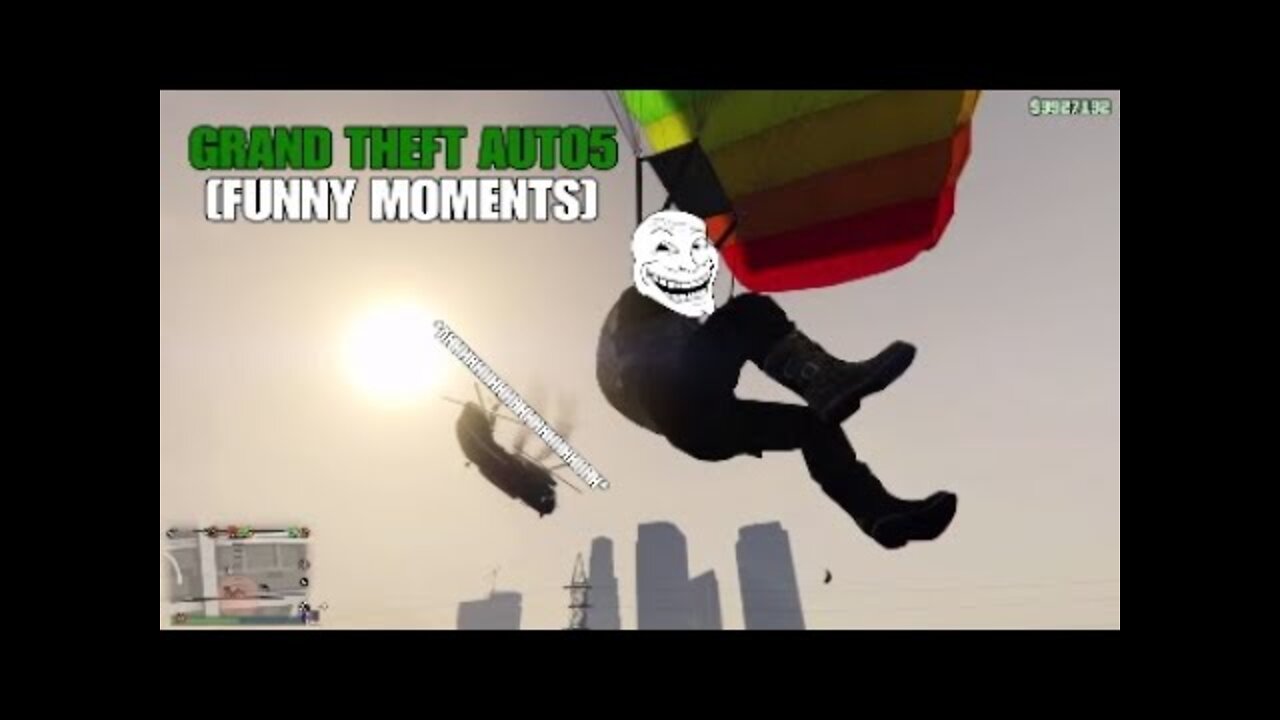 GRAND THEFT AUTO5[FUNNY MOMENTS]-Screaming Warefare!!!!