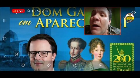 Assista: As últimas da Monarquia No Brasil . Evento nesta qui Feira