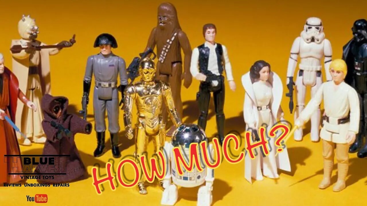 VINTAGE STAR WARS FIRST 12 VALUES ACTION FIGURES