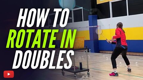 How to Rotate in Doubles - Coach Lee Bo Ram - Anazo_Badminton - Korean with English Subtitles