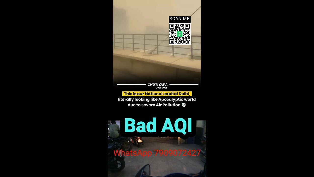 Bad AQI due to pollution #saveenvironment #saveearth #environment #gogreen #savetheplanet #climate