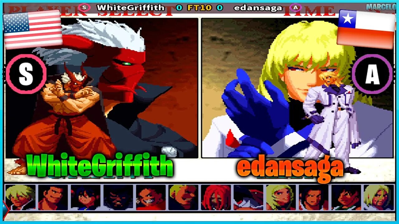 Garou: Mark of the Wolves (WhiteGriffith Vs. edansaga) [U.S.A Vs. Chile]