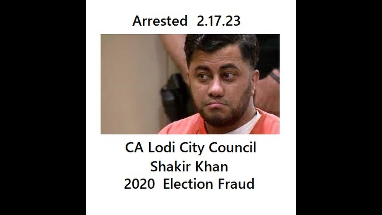 Arrested 2020 Election Fraud