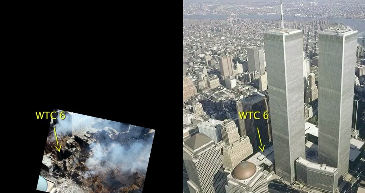 Building 6 damage on 9/11