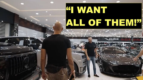 Andrew Tate Wants To Buy All Cars At Dealership!