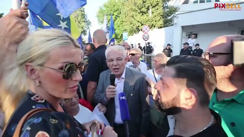 Građani u Sarajevu prosvjedovali zbog najavljenih izmjena u izbornom zakonu