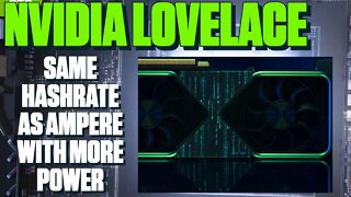 ADA Lovelace Won't Be Better For Mining