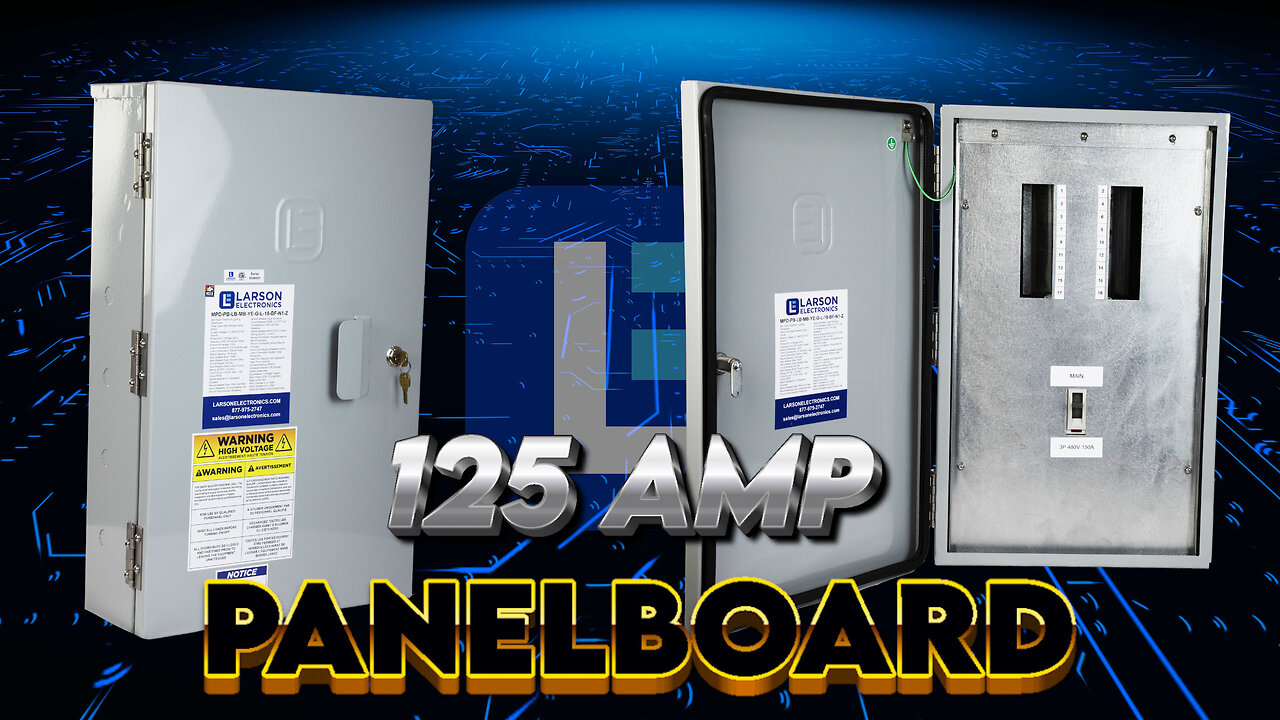 Power Panelboard, 3PH Main Breaker Panel, 24 Circuit