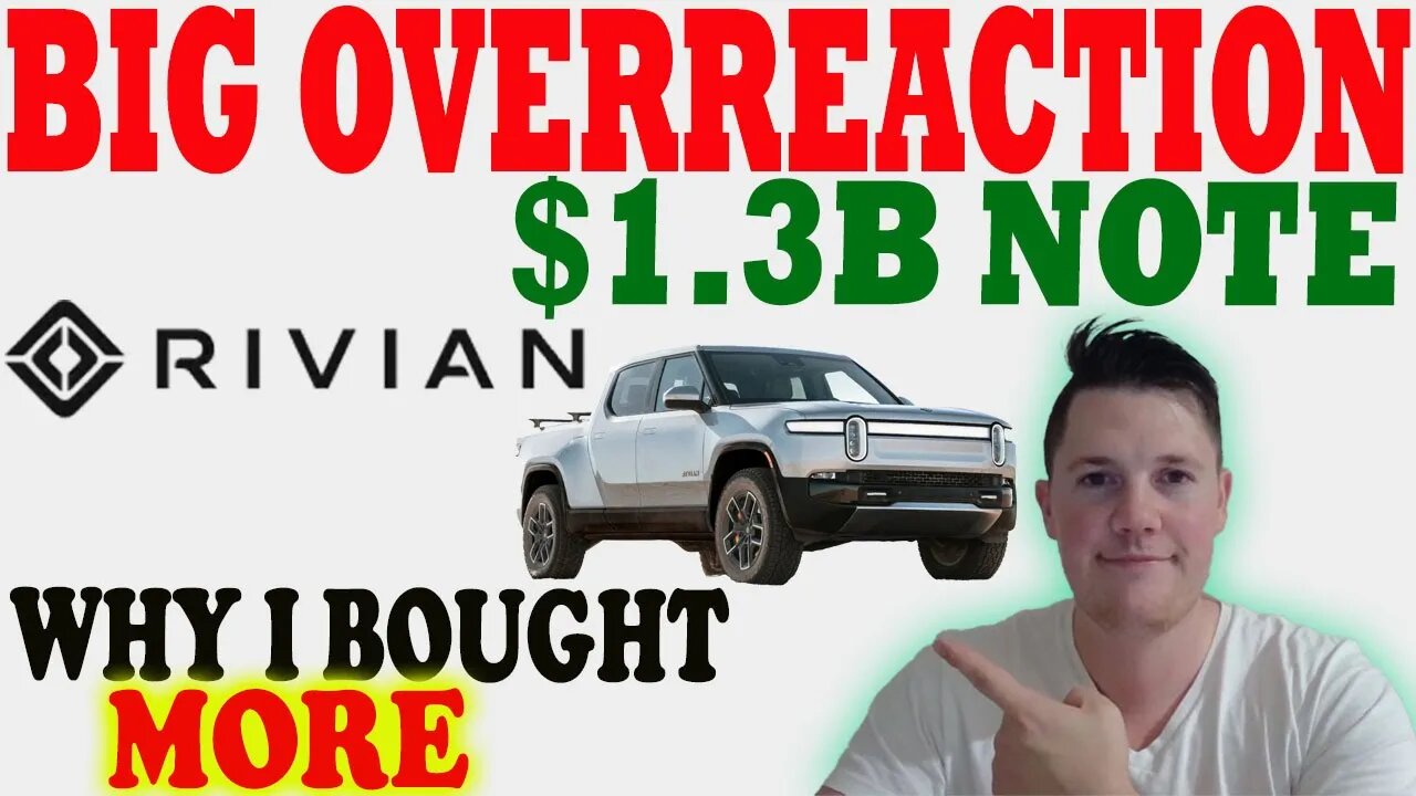 Rivian $1.3 Convertible Note│ Rivian Overreaction ⚠️ Rivian Investors Must Watch