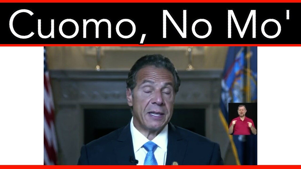 Cuomo Holds Resignation Press Conference, Proceeds To Complain