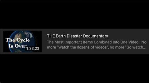 Earth Disaster Cycle | Deepening Tropical Effects