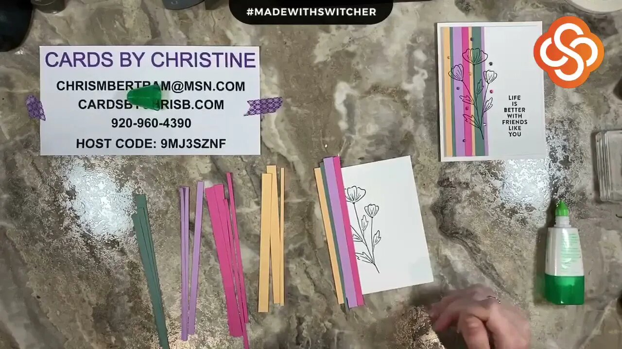 Technique Thursday - Color Block Strips