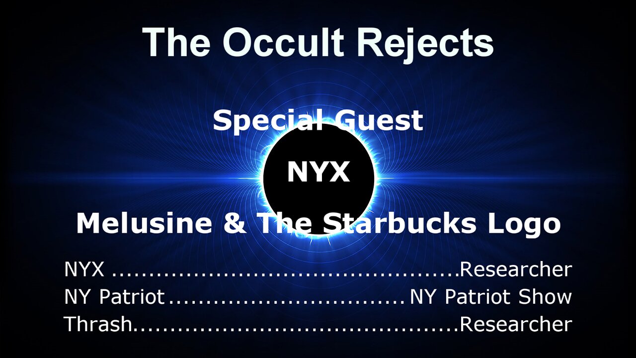 The Occult Rejects W/ NYX- Mélusine & The Starbucks Logo