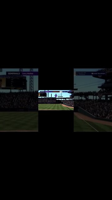 MLB The Show 22 Larry Walker Homerun Derby #shorts