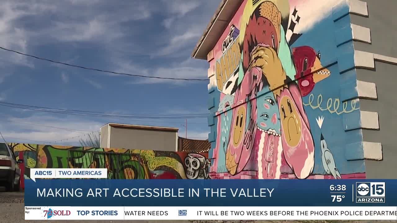 Making art accesible in the Valley