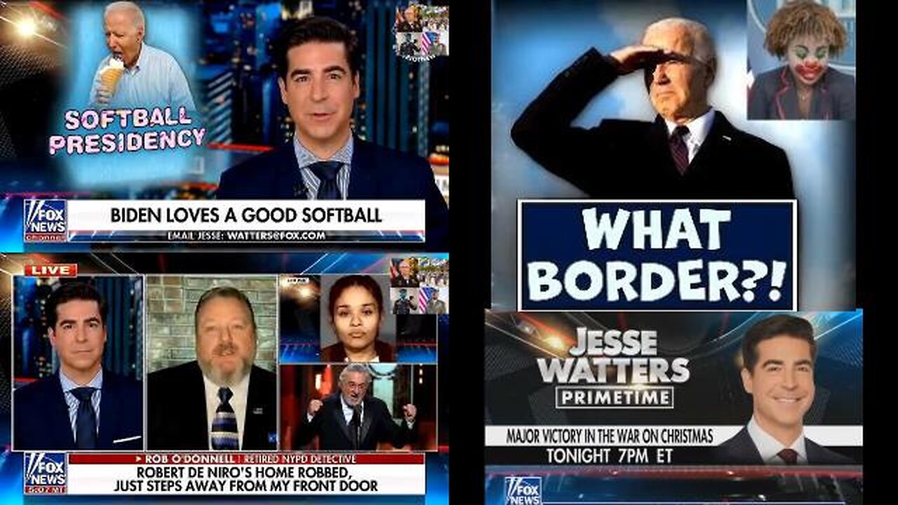 Jesse Watters Primetime Fox News New 12/19/22