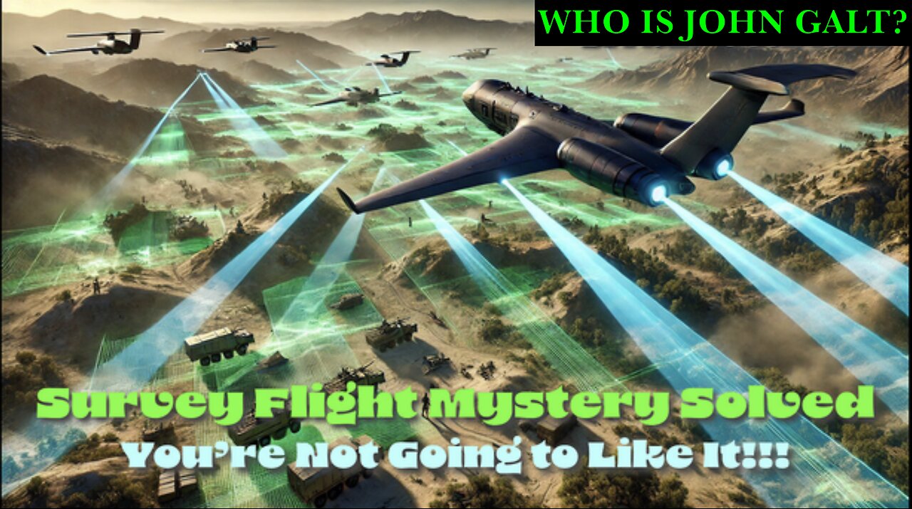 MONKEY WERX W/ Survey Flight Mystery Solved - SITREP. TY JGANON, SGANON, JUAN O'SAVIN, GENE DECODE