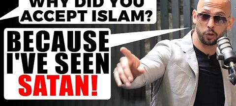 REAL REASON WHY ANDREW TATE ACCEPTED ISLAM!