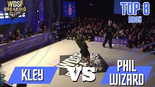 BBOY KLEY VS BBOY PHIL WIZARD | TOP 8 | WDSF PAN AMERICAN BREAKING CHILE 2023