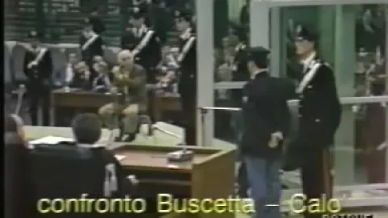 Mafia: Confronto tra Tommaso Buscetta e Pippo Calò (II° Parte)