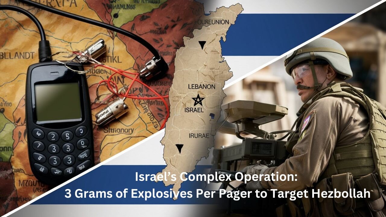 Israel’s Complex Operation: 3 Grams of Explosives Per Pager to Target Hezbollah