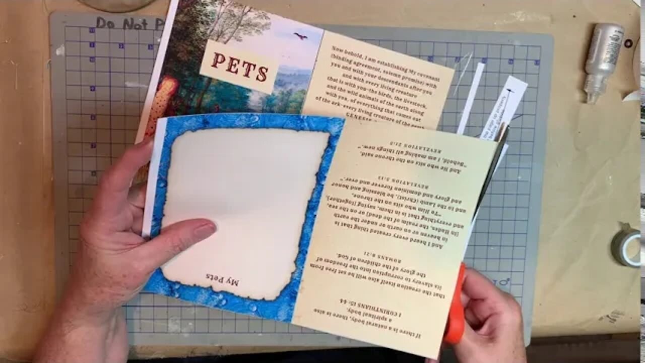 #3 HEAVEN JOURNAL-Making the Pet Folio kit