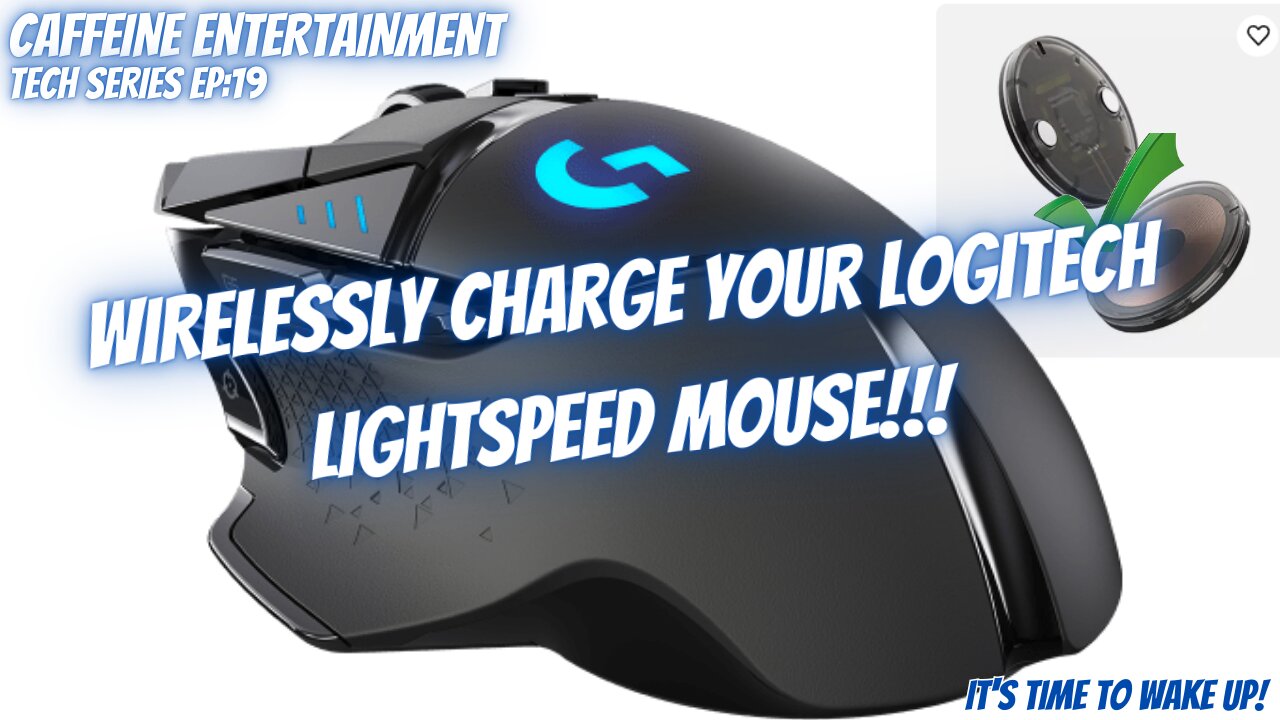 Charge your Logitech Mouse Wirelessly!