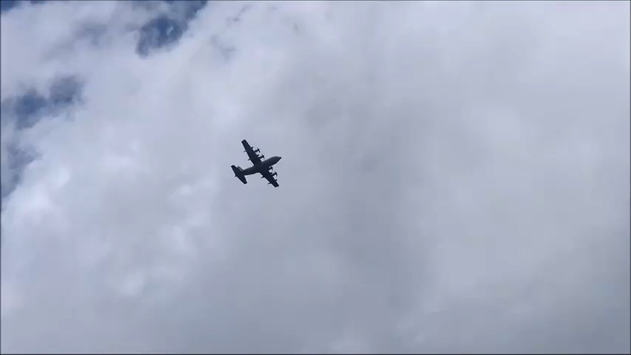 C-130 over North Myrtle Beach