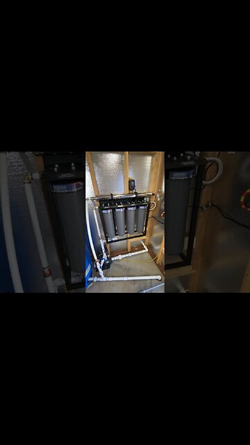 Whole house #waterfilter for my #rainwaterharvesting system