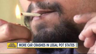 Study links legalized marijuana with increase in car crash claims