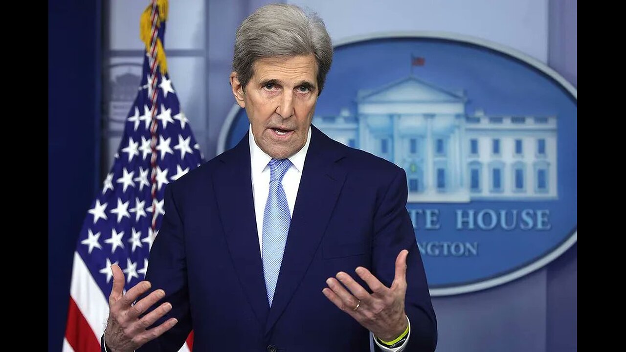 JOHN KERRY OPENLY CALLS FOR 'URGENT AND COORDINATED' DEPOPULATION OF HUMANS!