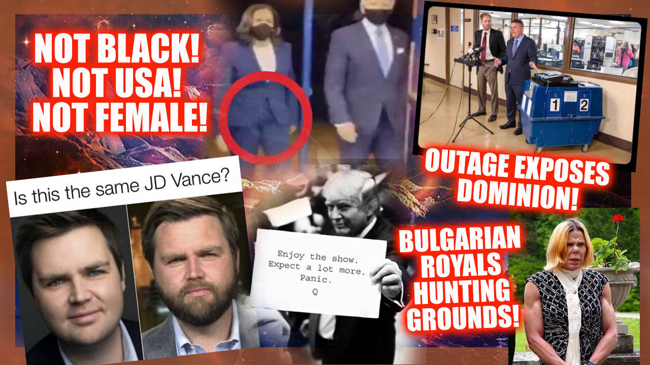 NOT USA QUALIFIED...BLACK OR FEMALE! POTUS RALLY NOTES! FAKE VANCE? DOMINION EXPOSED!