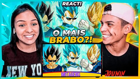 MITAGENS DO VEGETA | [React em Casal]🔥