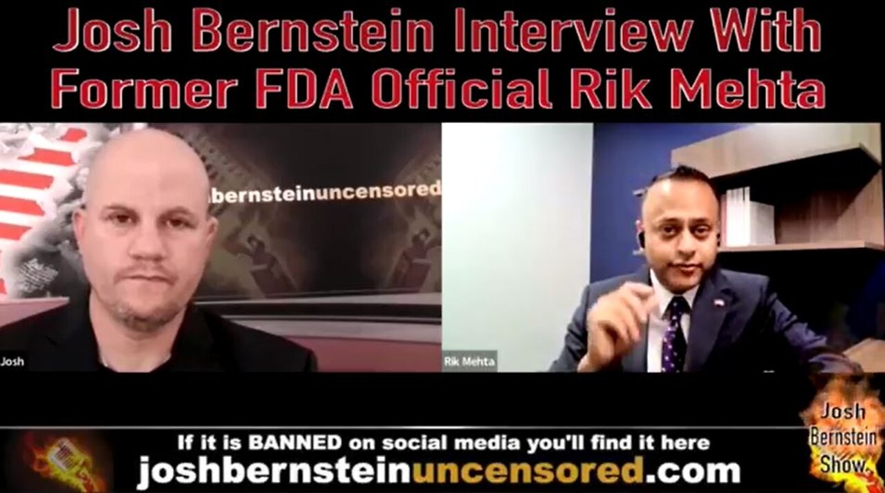 RIK MEHTA: DR FAUCI MADE A FORTUNE OFF OF OUR SUFFERING-EXCELLENT INTERVIEW WITH FORMER FDA OFFICIAL