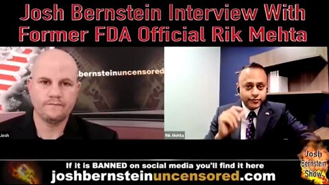 RIK MEHTA: DR FAUCI MADE A FORTUNE OFF OF OUR SUFFERING-EXCELLENT INTERVIEW WITH FORMER FDA OFFICIAL