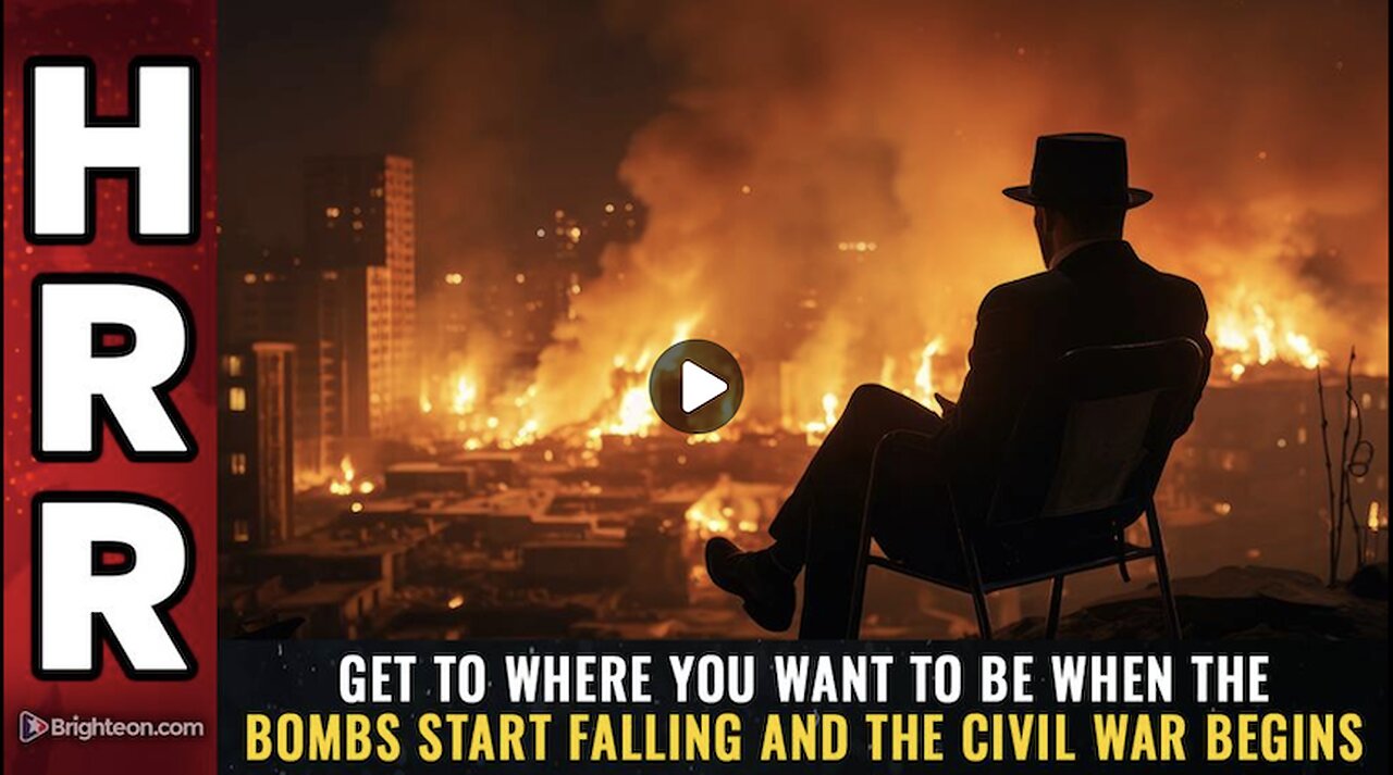 Get to where you want to be when the BOMBS start falling and the CIVIL WAR begins