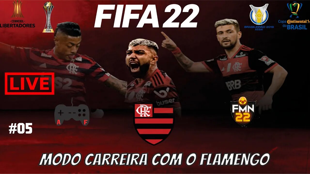 FIFA 22 | Modo carreira no FLAMENGO! Jorge jesus voltou! #05