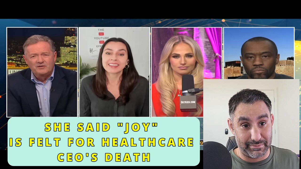 Piers Morgan DISMAYED After Taylor Lorenz Says She Felt 'JOY' Over UnitedHealthcare CEO's Murder