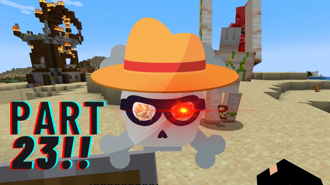Attacking Villager Outpost With Extra Flair | MC Wano Part 23
